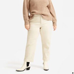 Everlane Straight Leg Crop Pants (Short) Sandstone